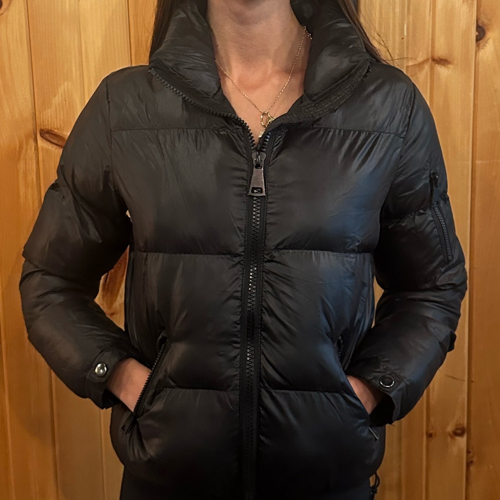 Cisono Black Puffer Jacket (S)